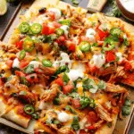 Chicken Taco Pizza