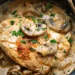 Creamy Crock Pot Chicken Marsala