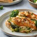 Broccoli Cheddar Stuffed Chicken