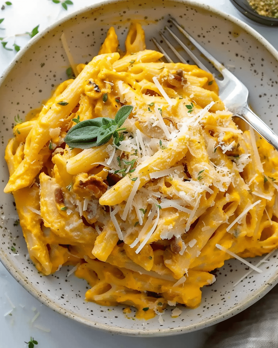 Creamy Pumpkin Pasta