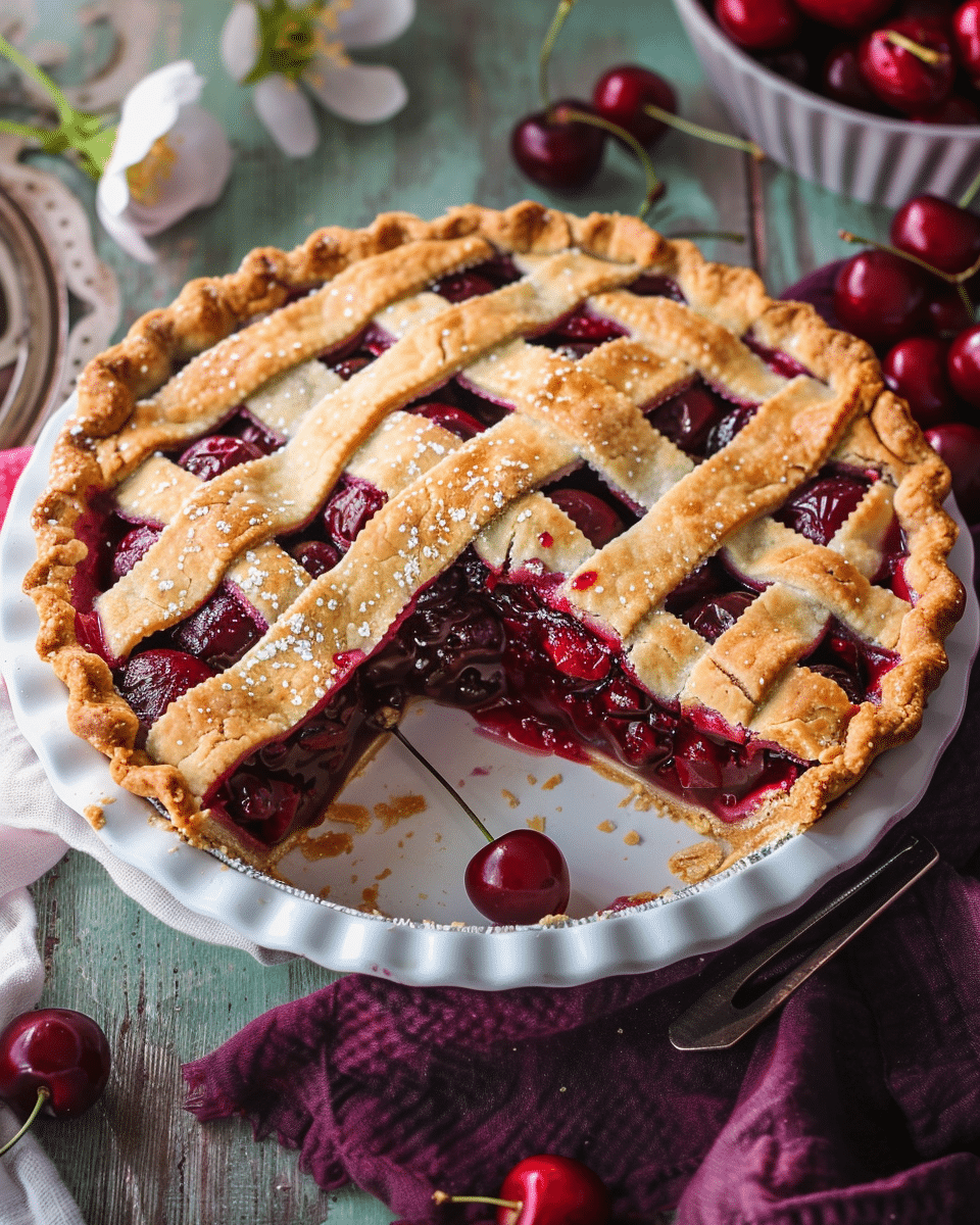 Easy Homemade Cherry Pie
