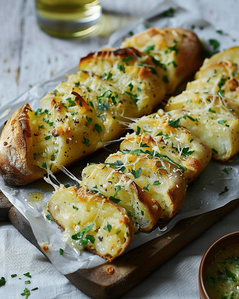 Garlic Bread-Style Potatoes