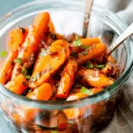 Garlicky Marinated Carrots