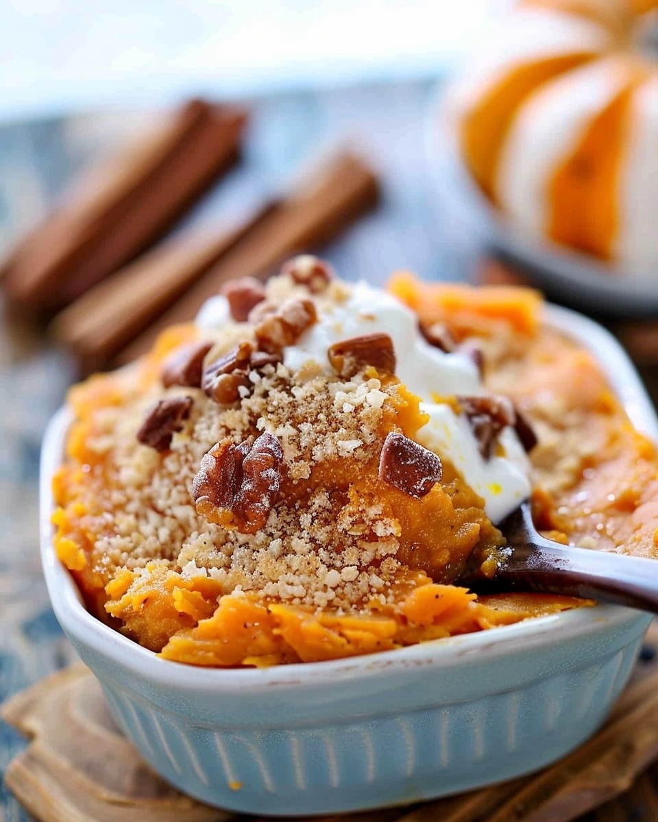 Slow Cooker Sweet Potato Casserole