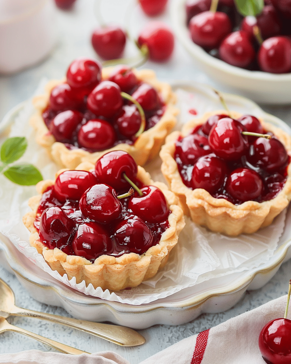 Mini Cherry Tarts Recipe