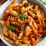 Spicy Chicken Arrabbiata Pasta