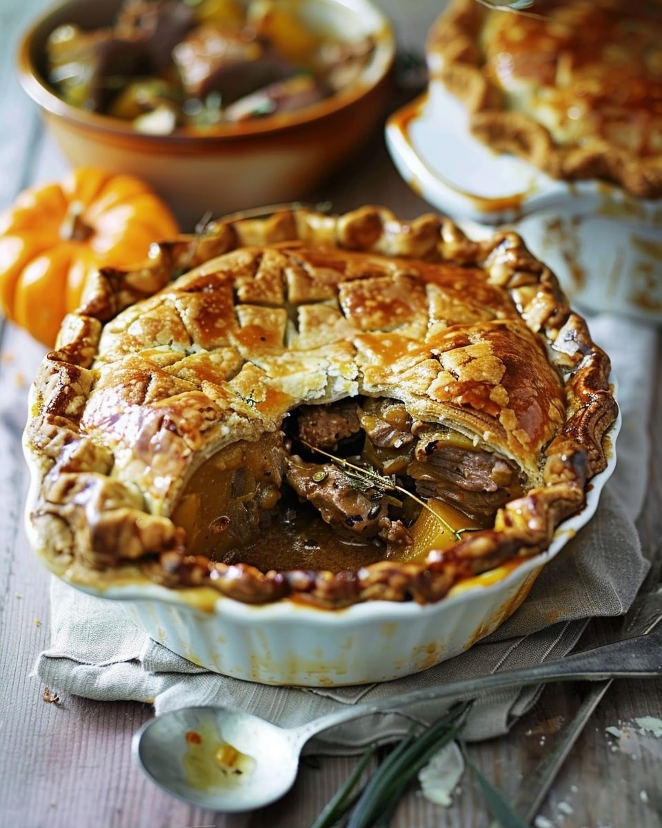 Welsh Lamb and Pumpkin Pie