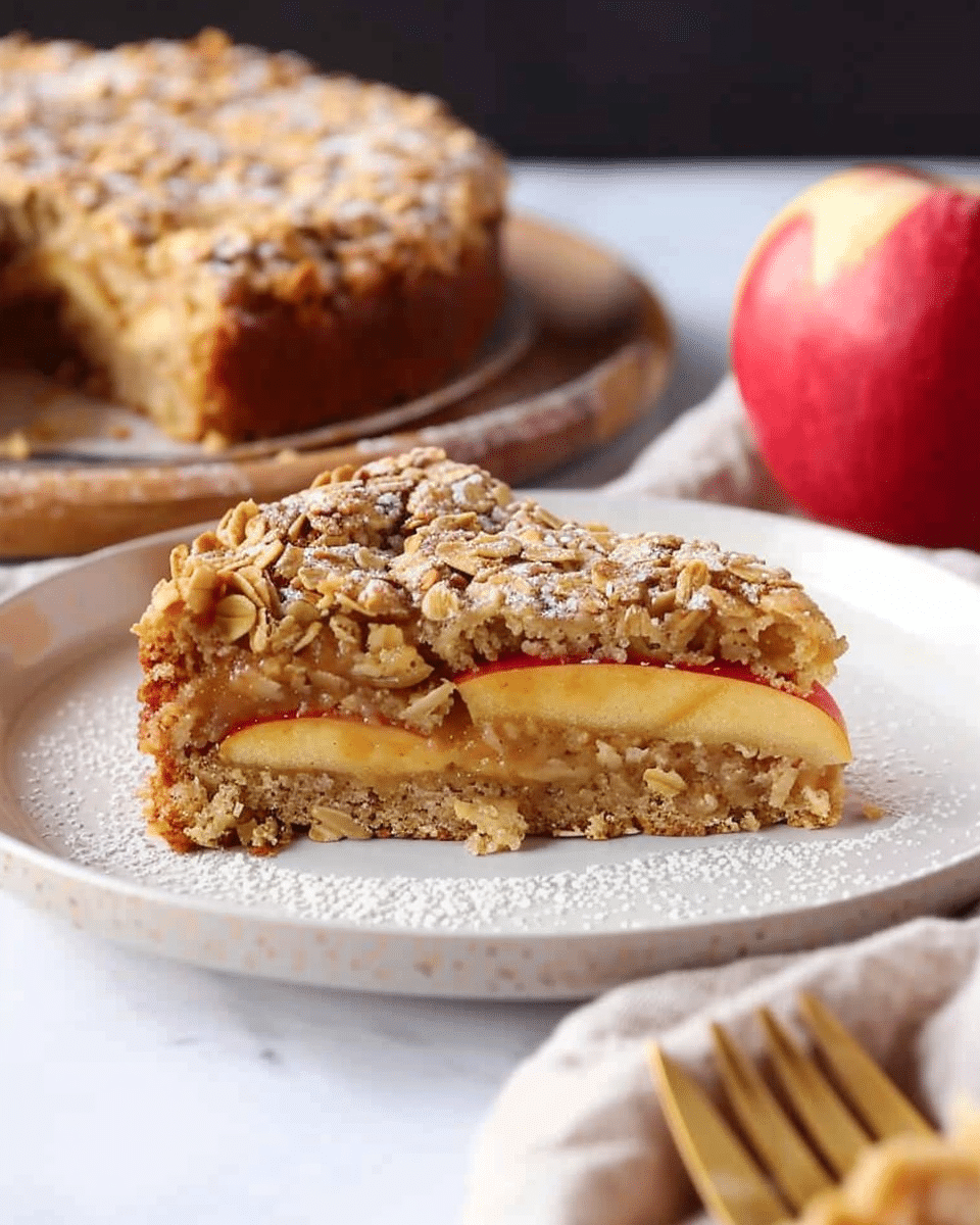 Apple Oatmeal Cake