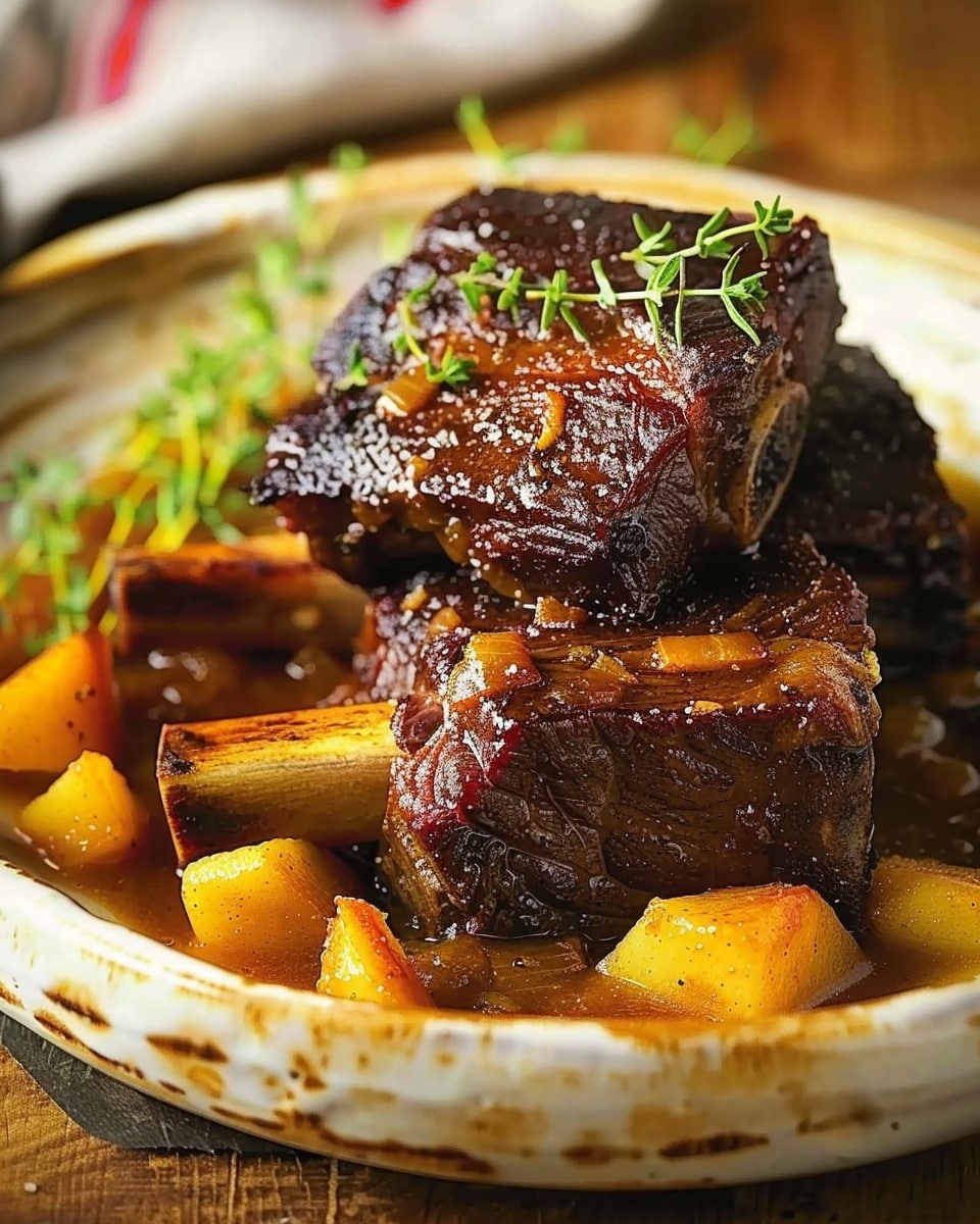 Braised Apple Cider Short Ribs