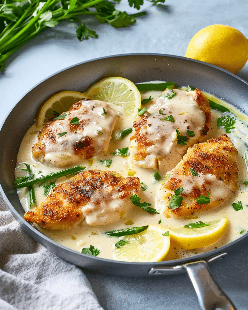 Creamy Lemon Parmesan Chicken
