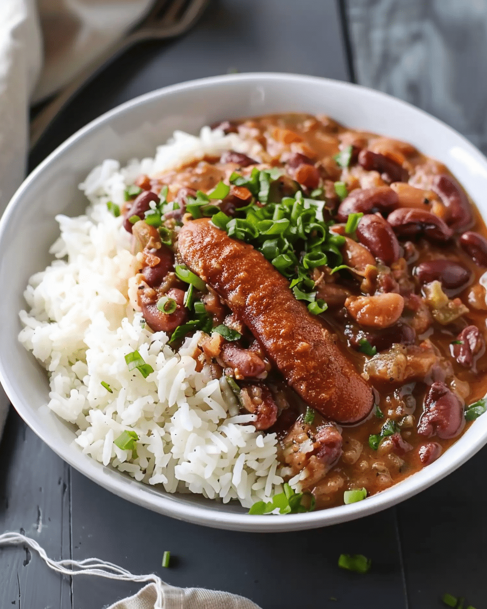 Crockpot Red Beans and Rice