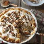 Cinnamon Roll Dutch Apple Pie