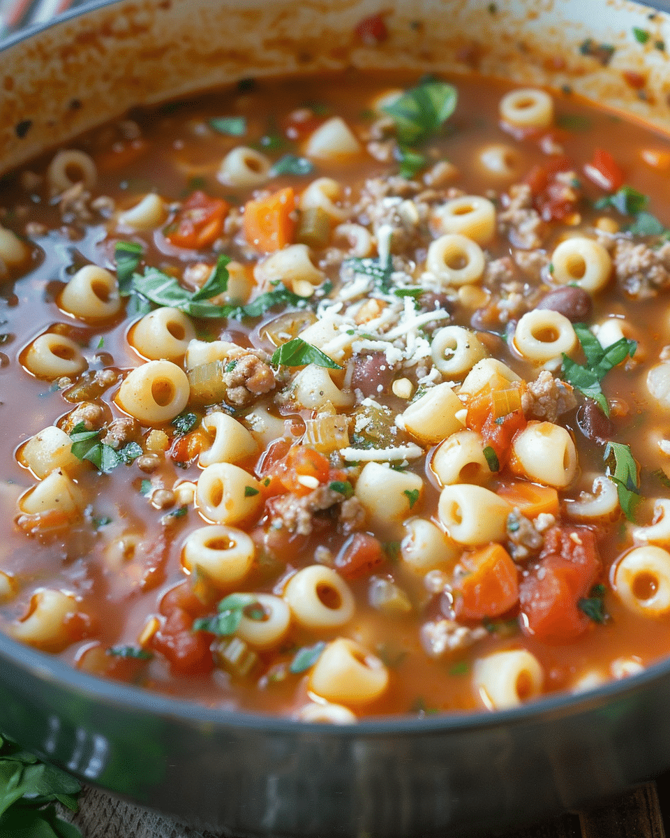 Pasta Fagioli Soup