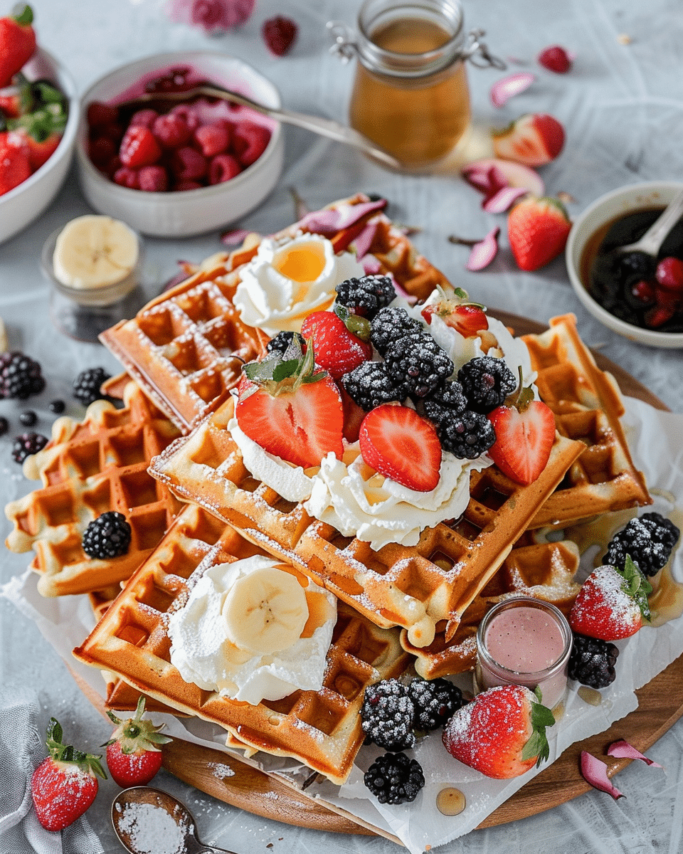 Sweet & Savory Waffle Bar
