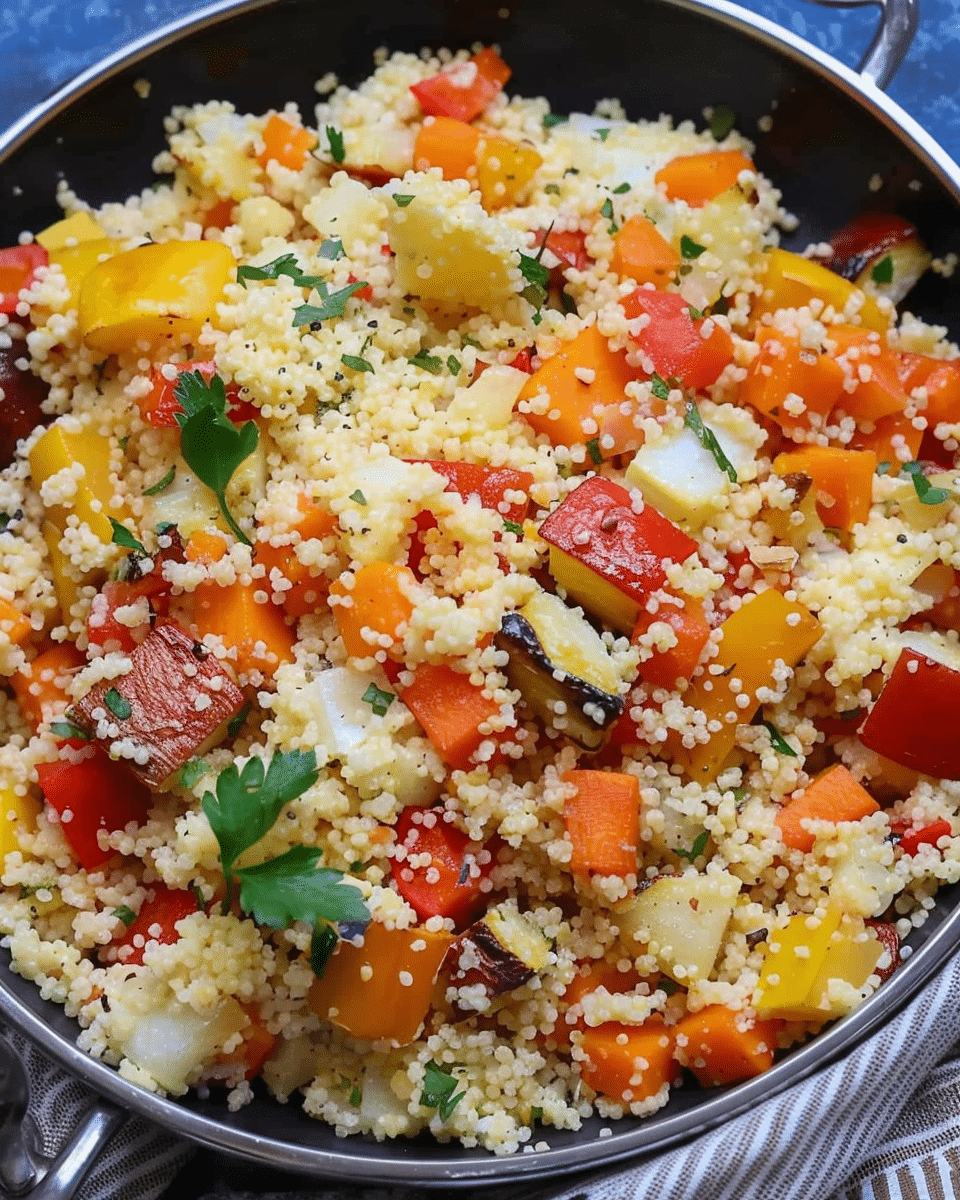 Couscous with Roasted Vegetables