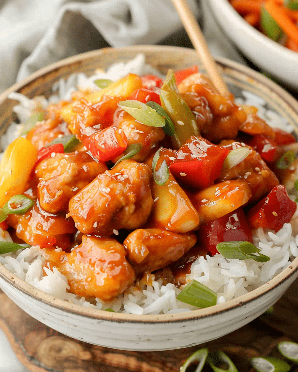 Easy Sweet and Sour Chicken