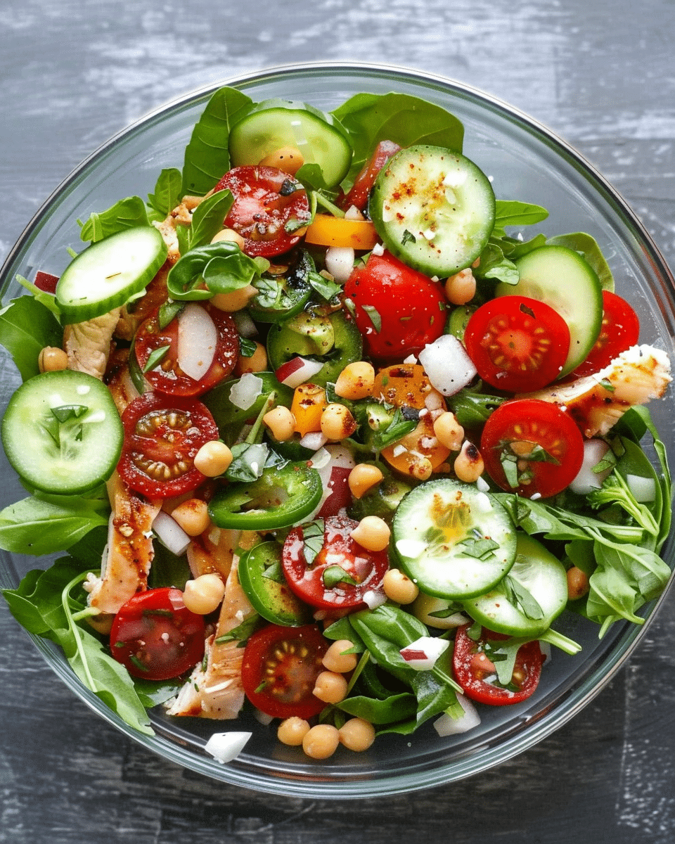 Summer Chicken Salad With Everything