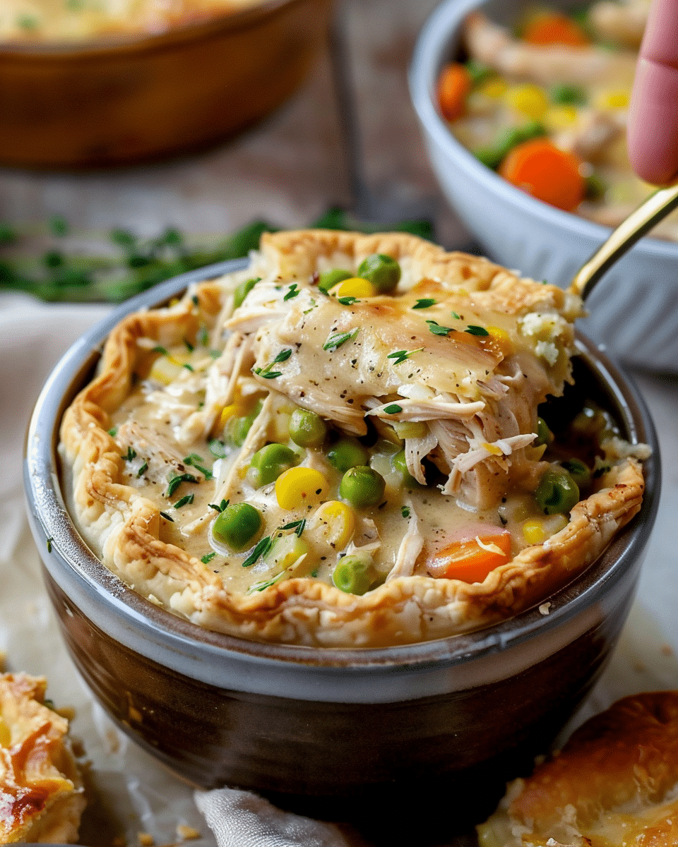Crockpot Chicken Pot Pie