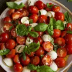 Caprese Salad with Cherry Tomatoes