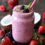 Coconut Berry Smoothie