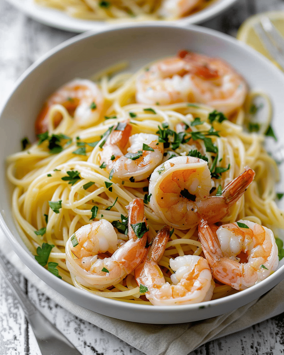 Dairy-Free Shrimp Scampi