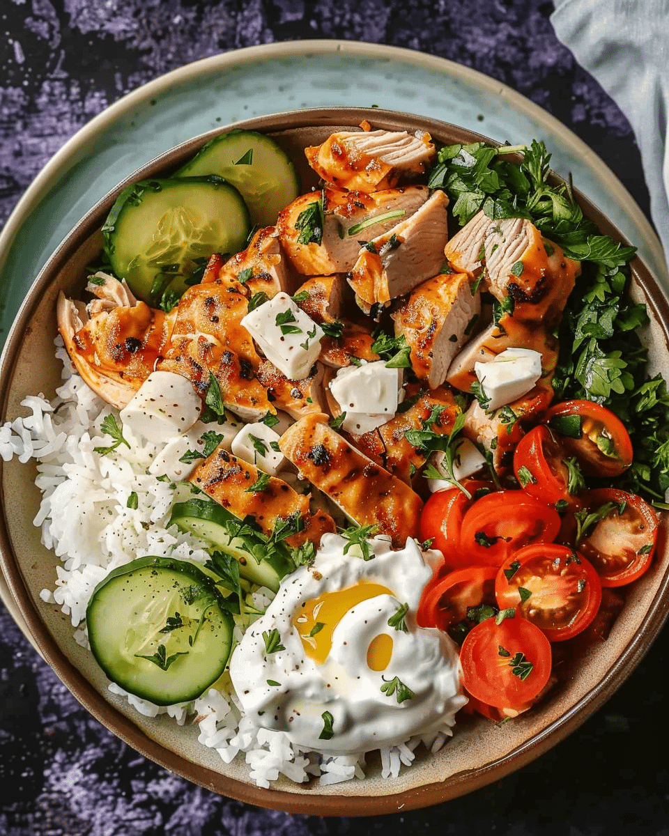 Greek Chicken Bowls