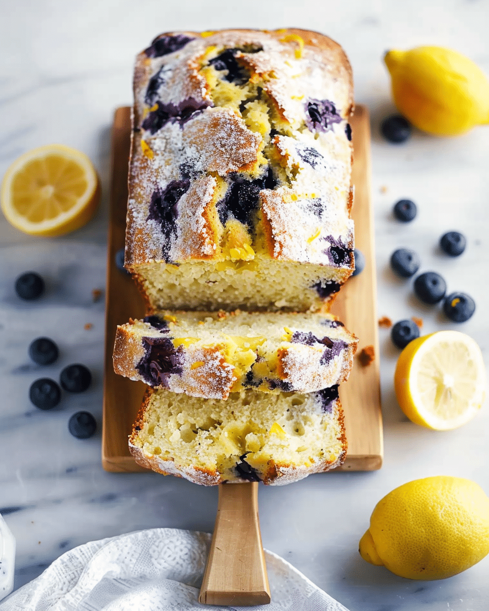 Lemon Blueberry Bread