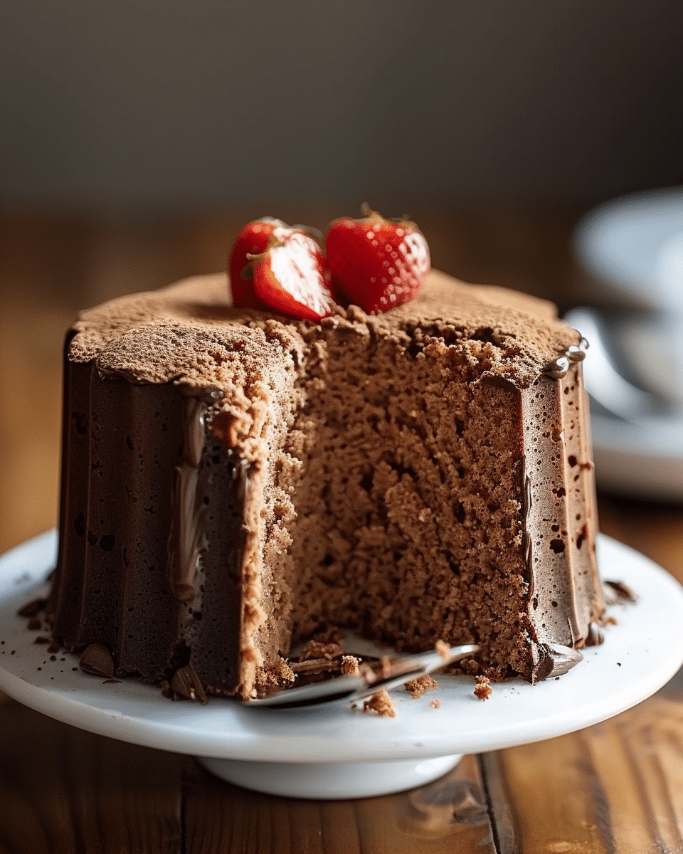 Chocolate Angel Food Cake
