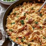 One Pan Chicken Orzo