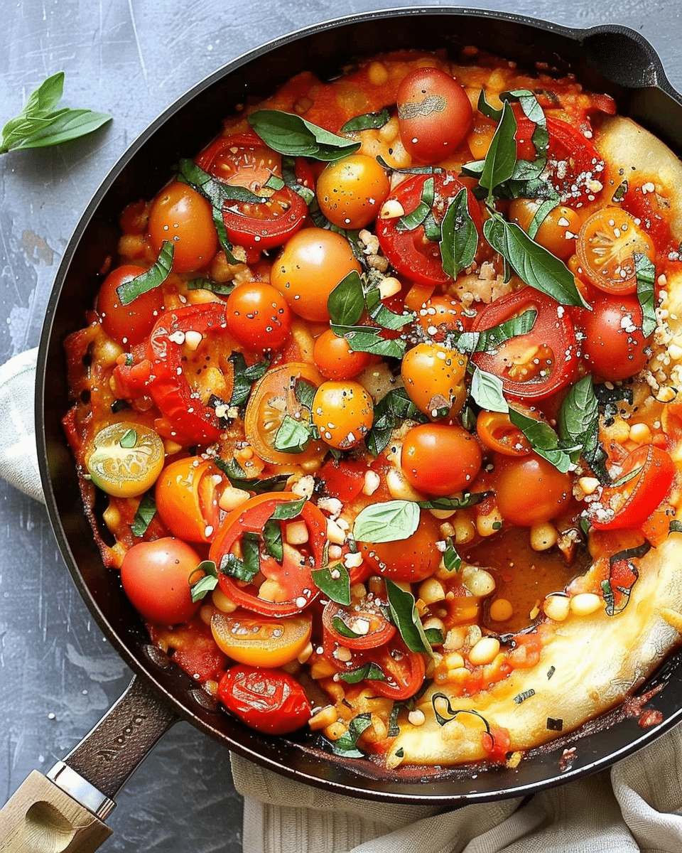Quick One-Pan Fresh Tomato