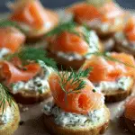 Smoked Salmon Canapés