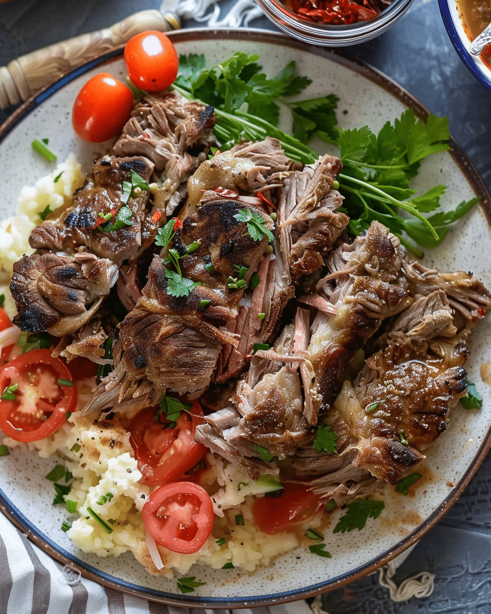 Kuzu Tandir Kebab - Turkish Roasted Lamb