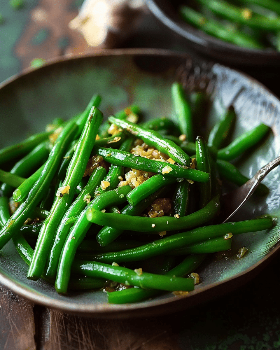 Sautéed Garlic Green Beans