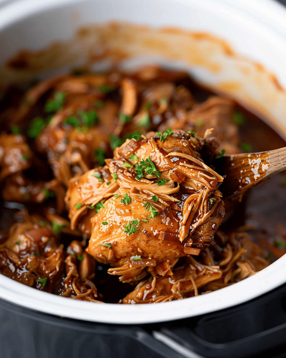 Slow Cooker Honey Garlic Chicken