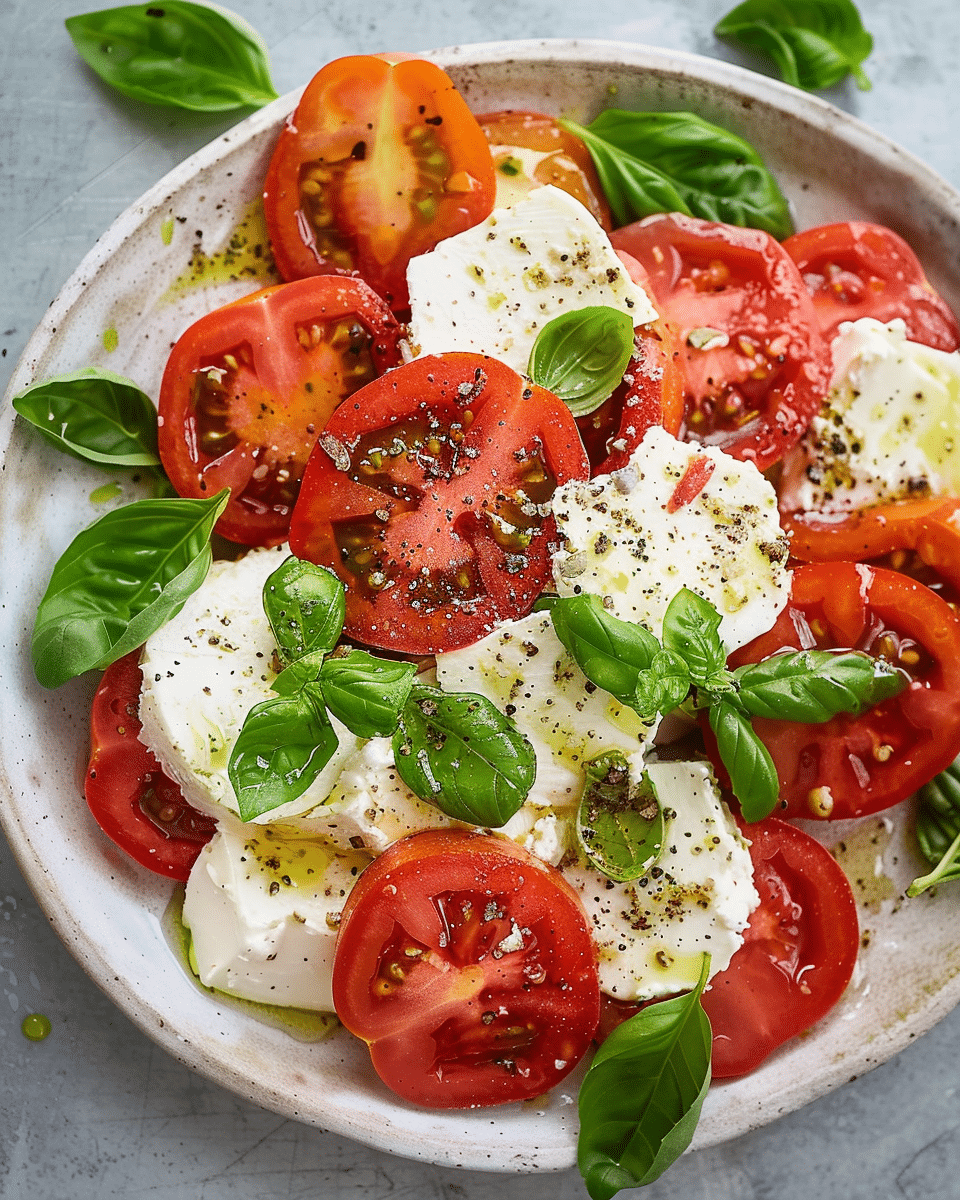 Tomato Mozzarella Salad