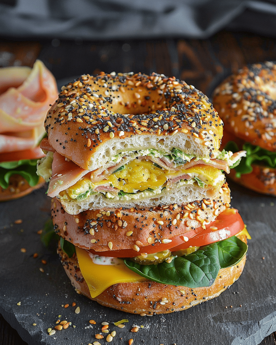 Bagel Sandwiches