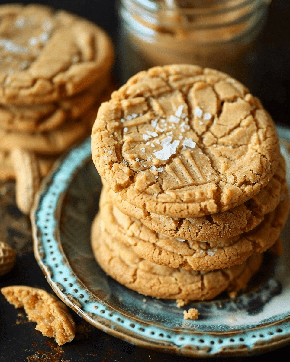 Chewy Peanut Butter Cookies
