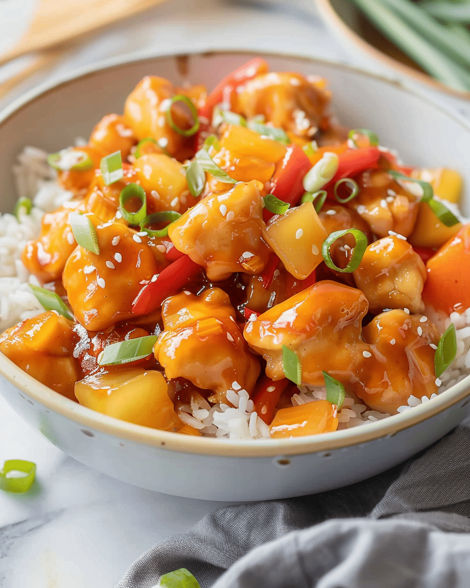 Easy Sweet and Sour Chicken