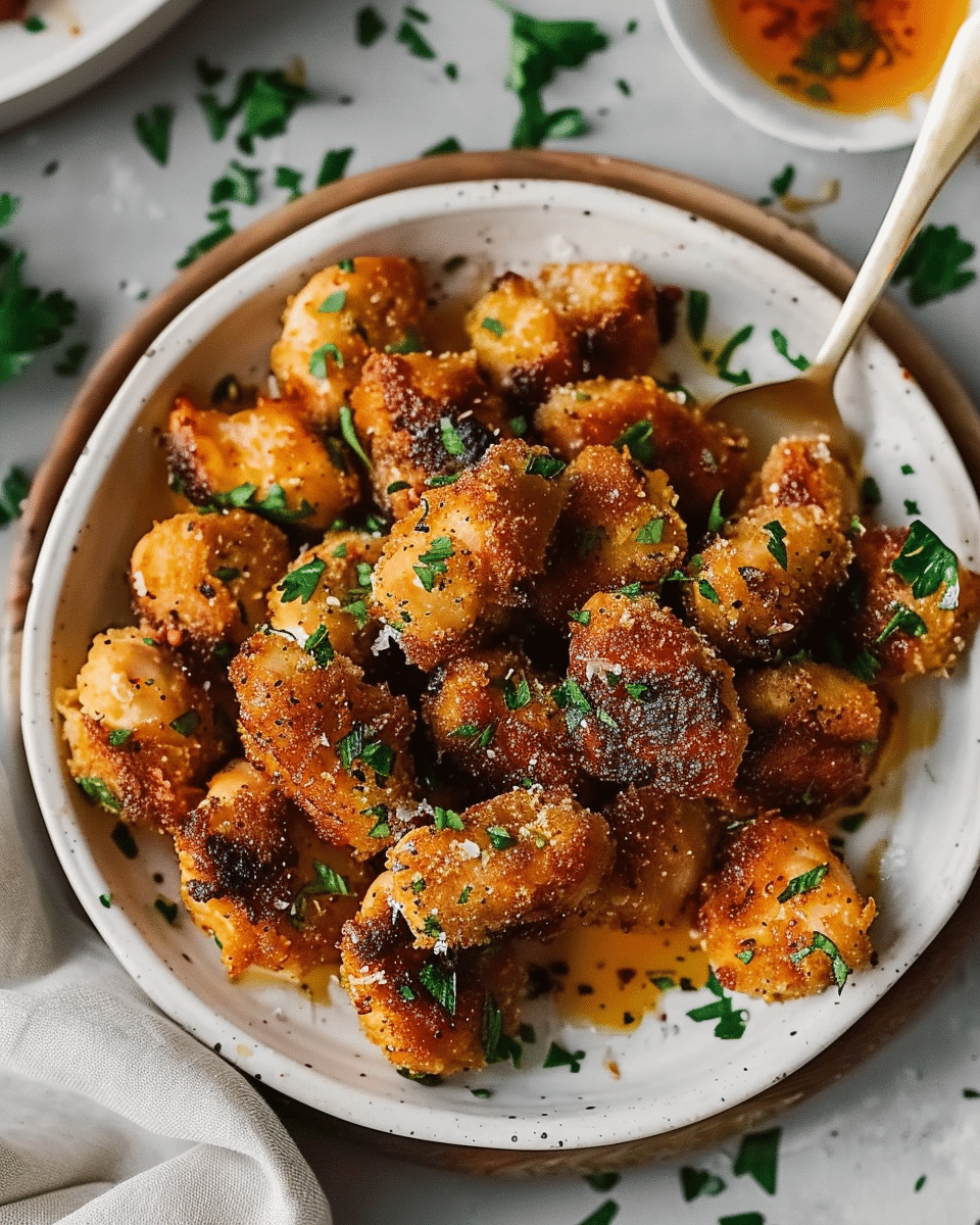 Garlic Butter Chicken Bites