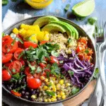 Black Bean and Quinoa Burrito Bowl