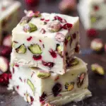 Cranberry Pistachio Fudge