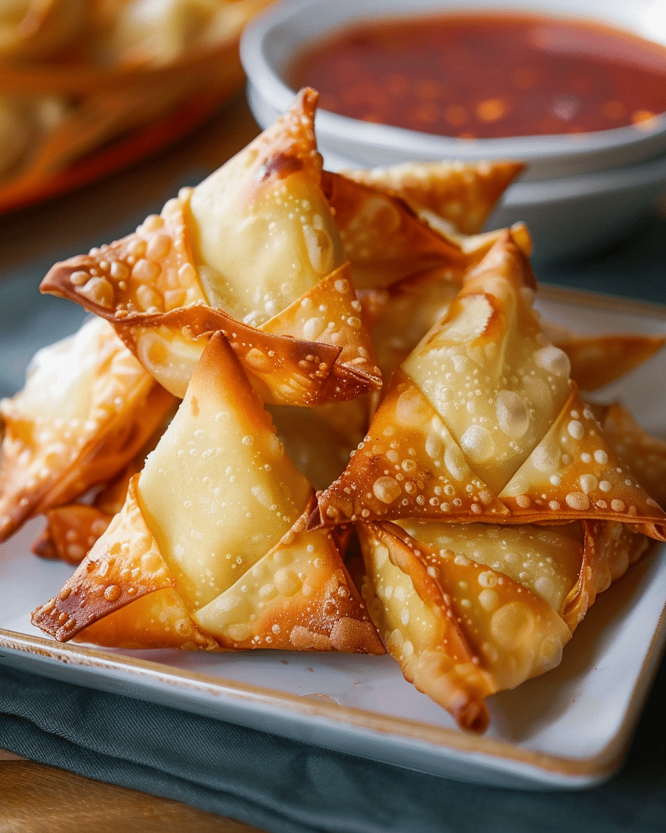 Cream Cheese Wontons