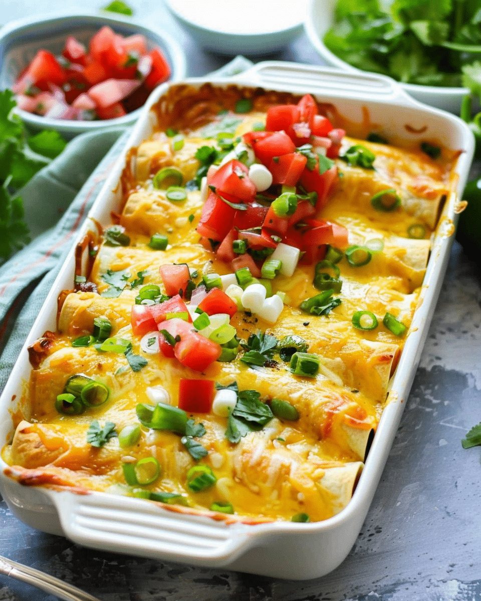 Easy Breakfast Enchiladas