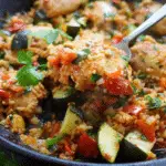Mediterranean Chickpea Skillet