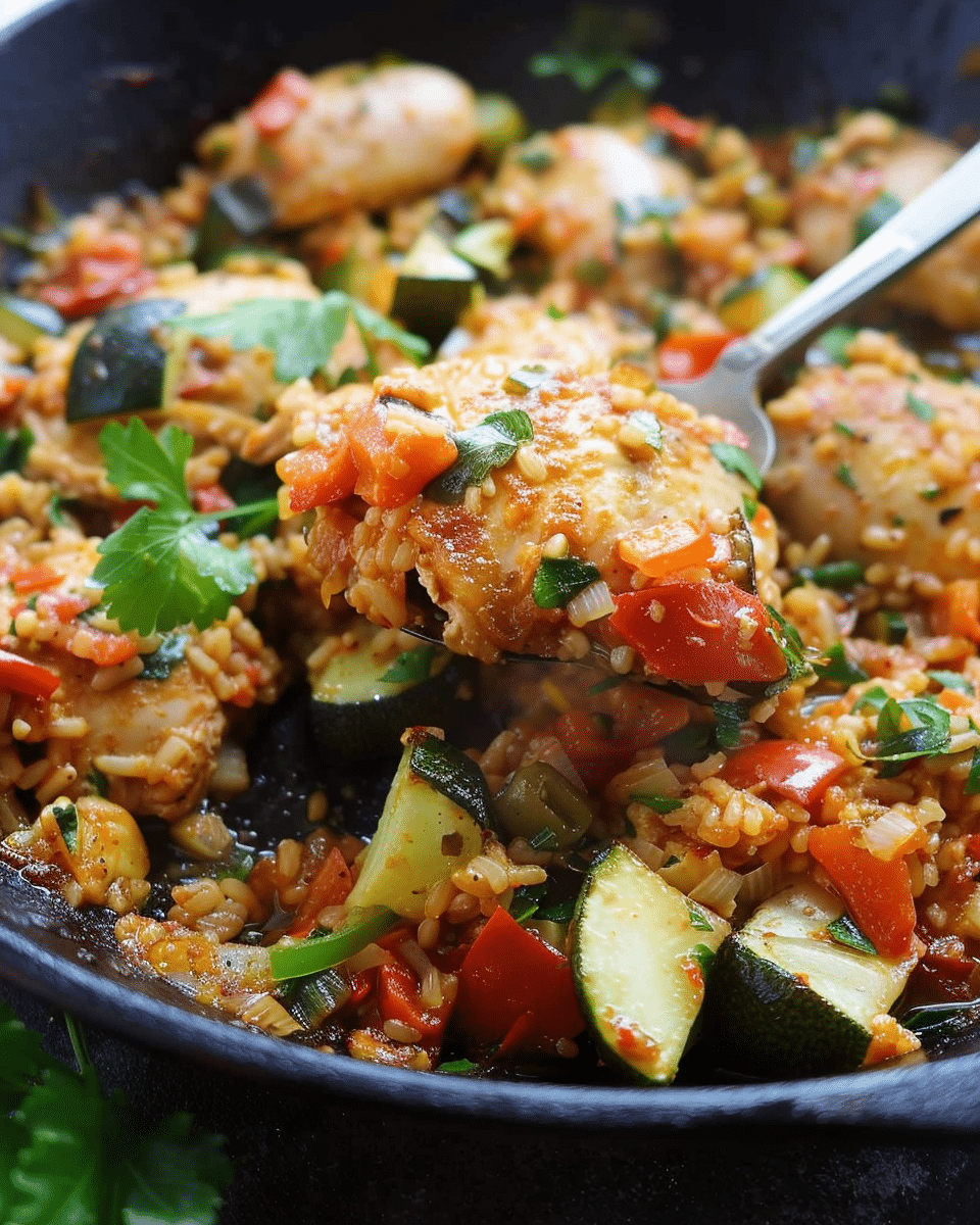 Mediterranean Chickpea Skillet