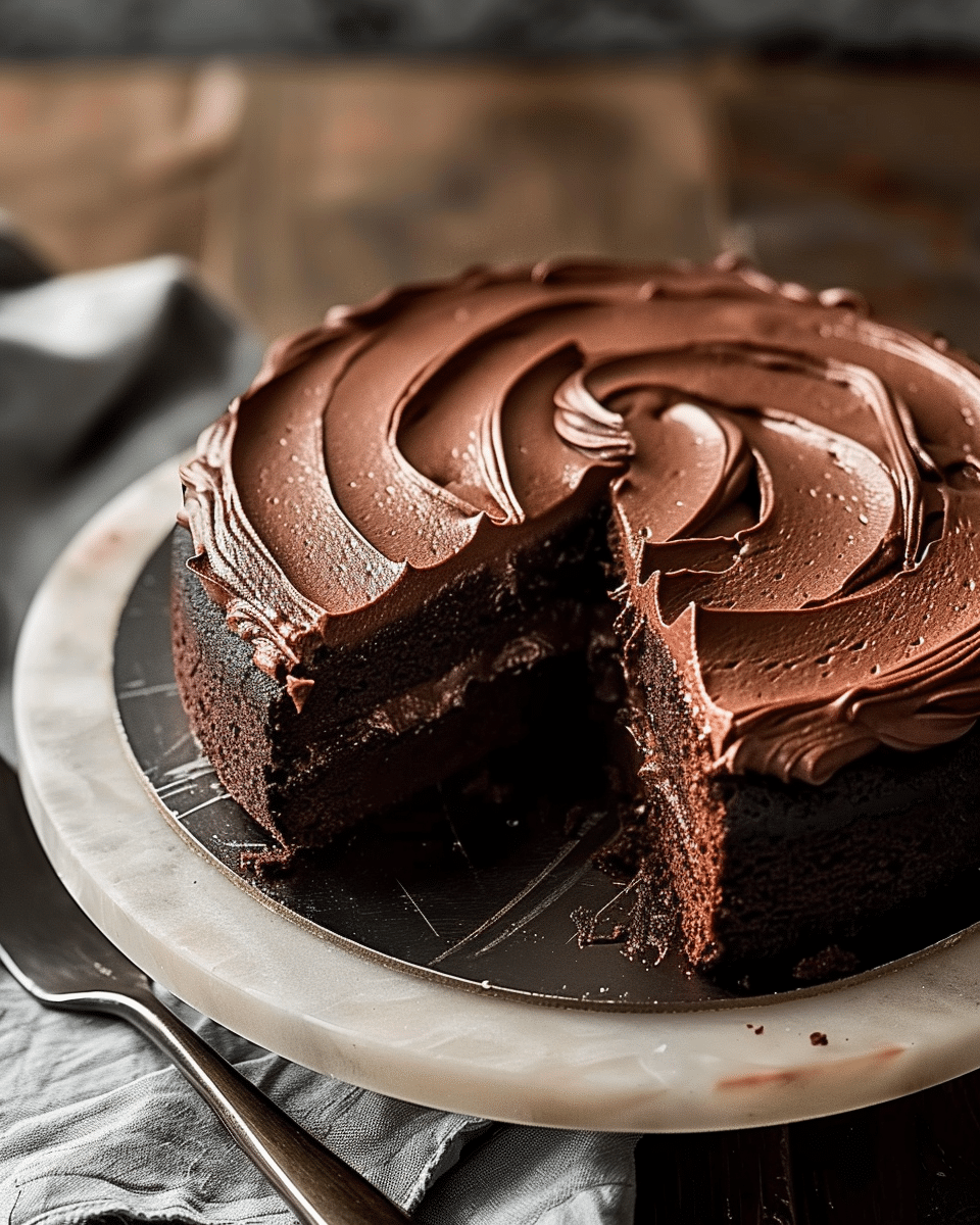 One-Bowl Chocolate Cake