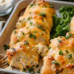 Cheesy Chicken Crescent Rolls