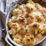 Cheesy Cauliflower Gratin