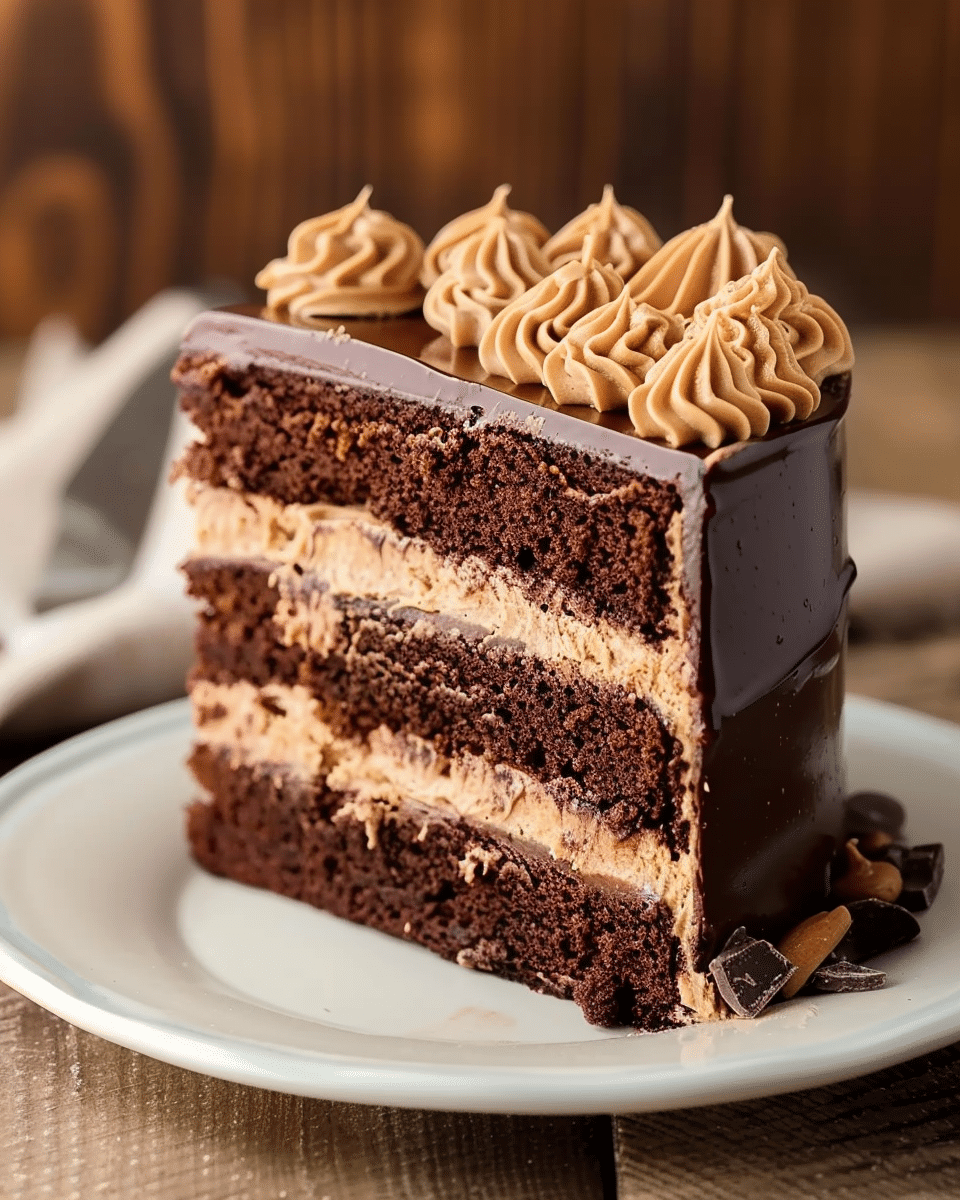 Chocolate Peanut Butter Cake