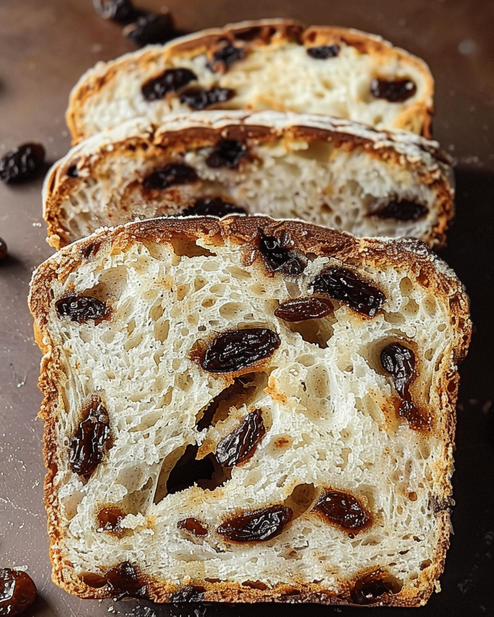 Cinnamon Raisin Sourdough Bread